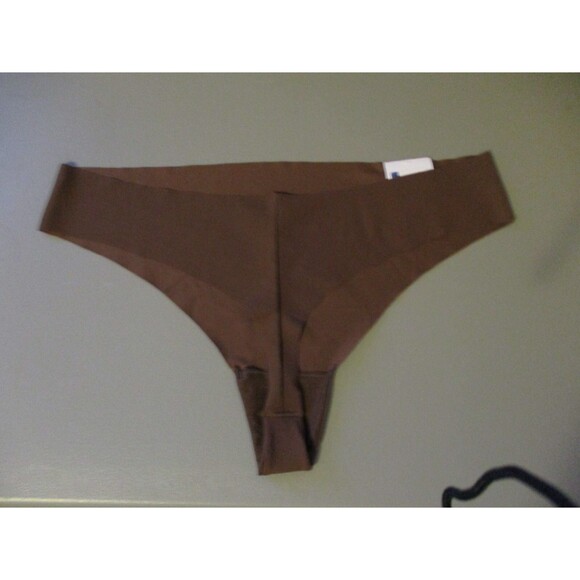 Calvin Klein Invisibles Womens Thong Underwear 3 Pack XL Seamless Stretch D3428 - Picture 3 of 7